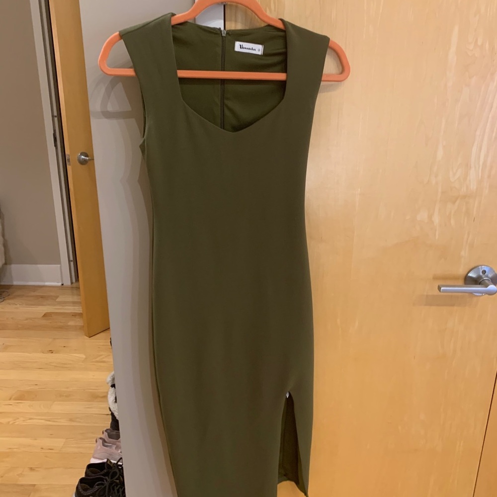 Vernacular green dress size small